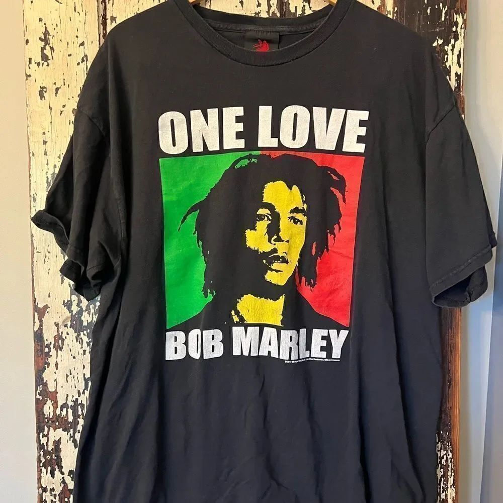 Zion One Love Bob Marley Men’s T-shirt. Size XXL